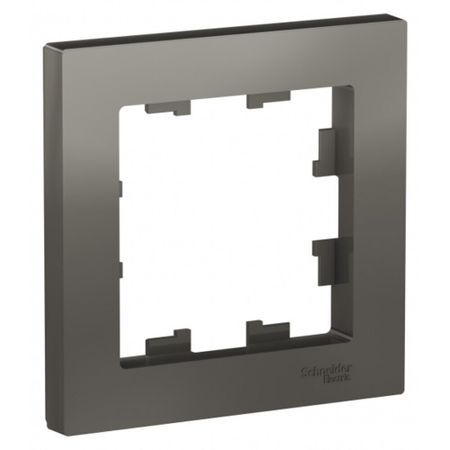 Рамка Systeme Electric AtlasDesign одноместная сталь (ATN000901)