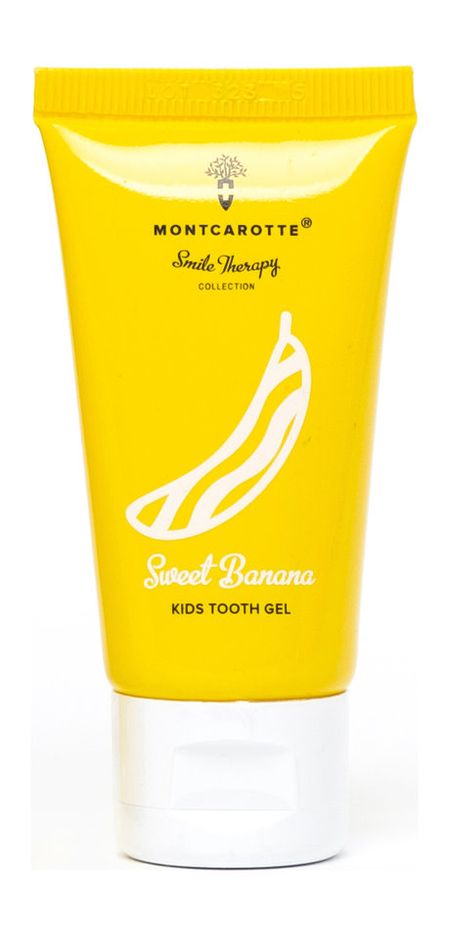 MontCarotte Kids Tooth Gel Sweet Banana напиток pediasure малоежка со вкусом банана с 12 мес бзмж 200 мл