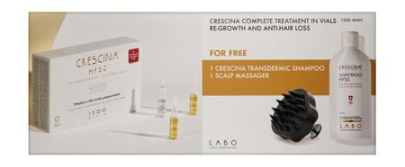 Crescina HFSC Transdermic Complete Treatment Set 1300 Man