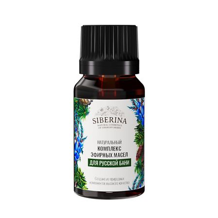 Масло для тела SIBERINA Комплекс эфирных масел «Для русской бани»