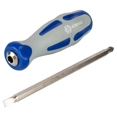 Отвертка переставная Кобальт 912-205 PH2/SL6x127 мм болты с рукояткой из углеродистой стали m4 m12