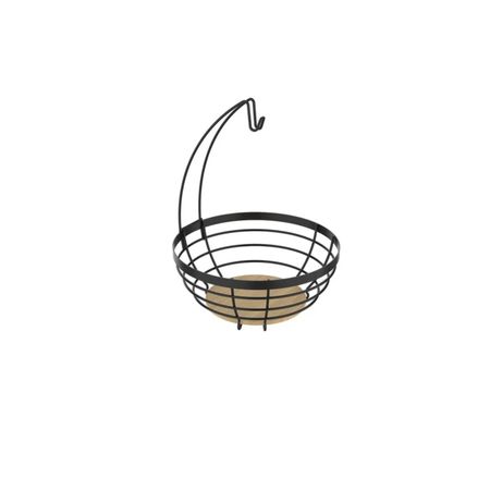 Корзина для фруктов Zalger с крючком, металл и дерево