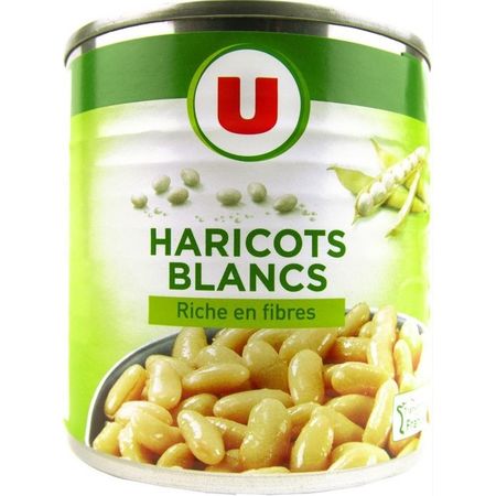 Фасоль Produit U белая, 400 г