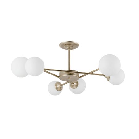 Люстра потолочная Arte Lamp Marco E14 360 Вт 15 кв.м (A2703PL-6SG)