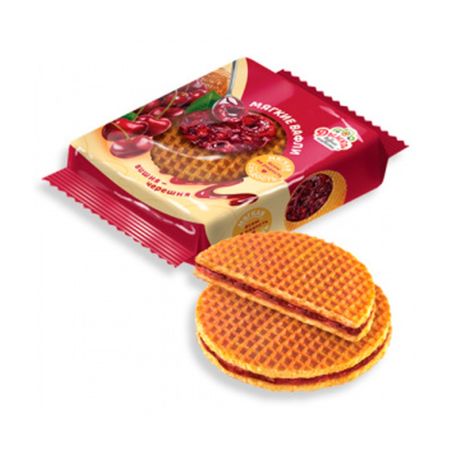 Вафли Дымка мягкие вишня-черешня 150 г