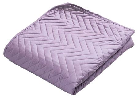 Покрывало стеганое Василиса Сиреневый, 150х210 см