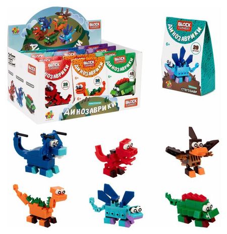 Конструктор 1TOY Blockformers Динозаврики
