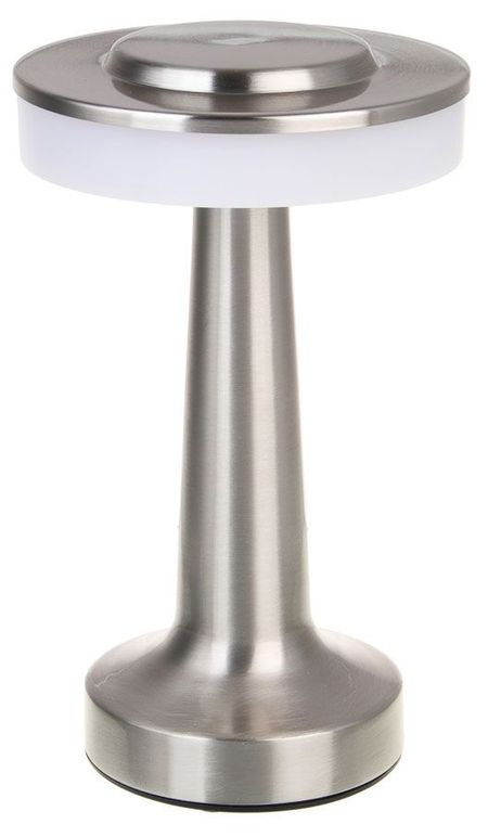 Светильник декоративный Led USB серебристый в металлическом корпусе