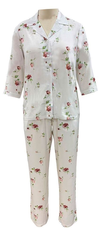 Пижама женская белая