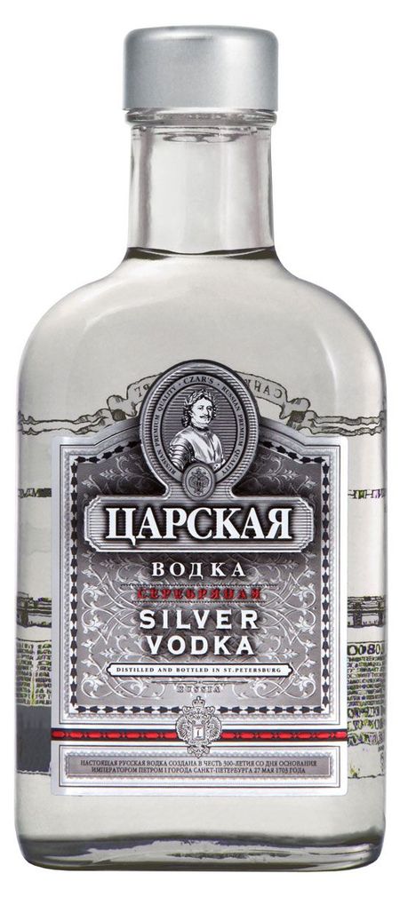 Водка Царская Серебряная Россия, 0,25 л денис васильевич давыдов водка сабля конь гусарский… код русской победы