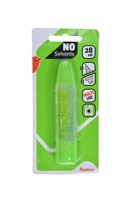 Клей канцелярский АШАН Красная птица, 28 мл канцелярский нож 9 мм