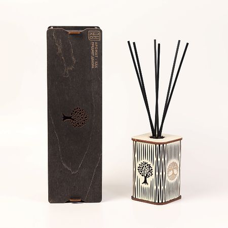 Аромадиффузор ДИКО ДИФФУЗОР АРОМАТИЧЕСКИЙ - аромат Мягкий Хлопок. В кейсе из дерева для дома vitavet воротник защитный мягкий 3 m