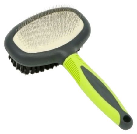 Пуходерка АШАН Красная птица двусторонняя, 11,3х21,3 см