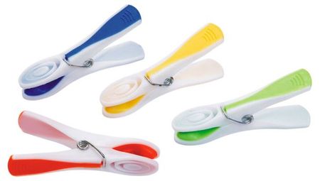 Набор бельевых прищепок Actuel, 24 шт прищепок декоративных 3 шт полистоун ракушка