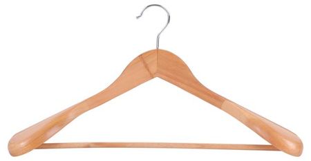 Вешалка для одежды Actuel деревянная, 45x5,8x23 см