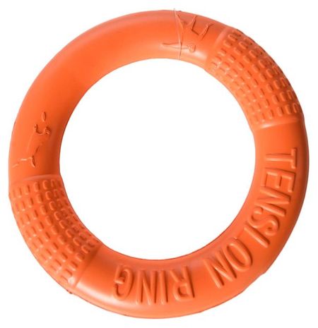 Игрушка для животных АШАН Красная птица Кольцо, 27,5x3,6 см