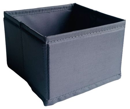 Органайзер для хранения Actuel серый, 14х14х10 см