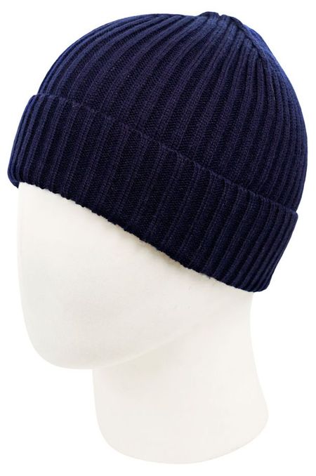 Шапка мужская Fishka синяя, р. 56-58