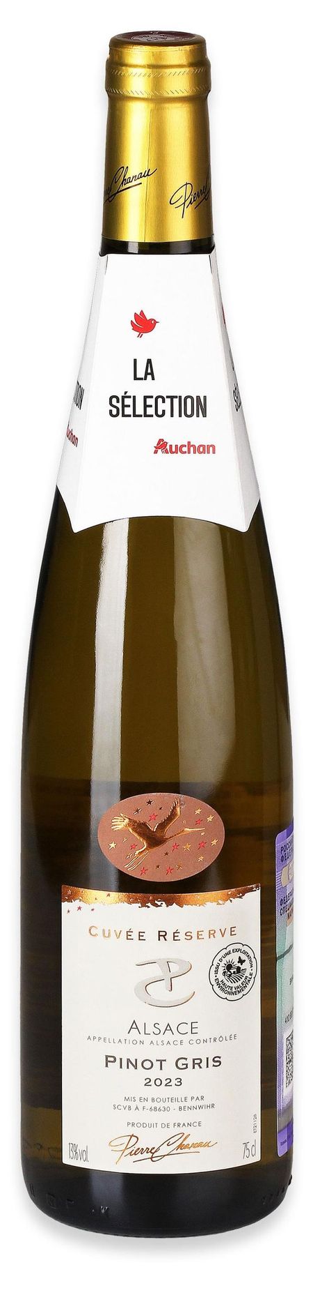 Вино Pierre Chanau Pinot Gris белое сухое Франция, 0,75 л