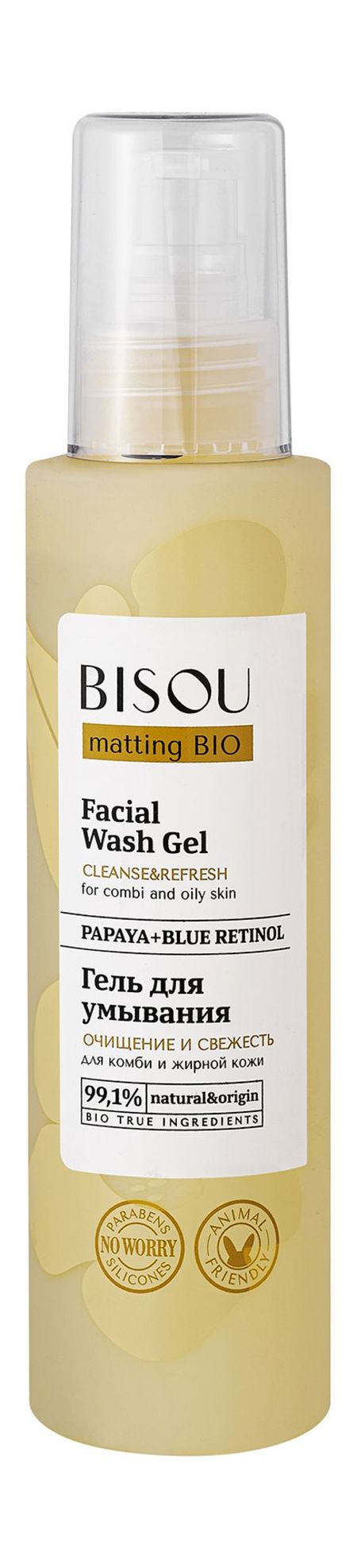 Bisou Matting Bio Facial Wash Gel