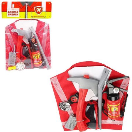 Игровой набор ABtoys Важная работа Пожарный с аксессуарами