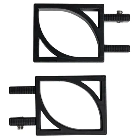 Наконечник Orbis Eco Квадро Оптима 25.12.607 металл 2.5 см цвет черный 2 шт.