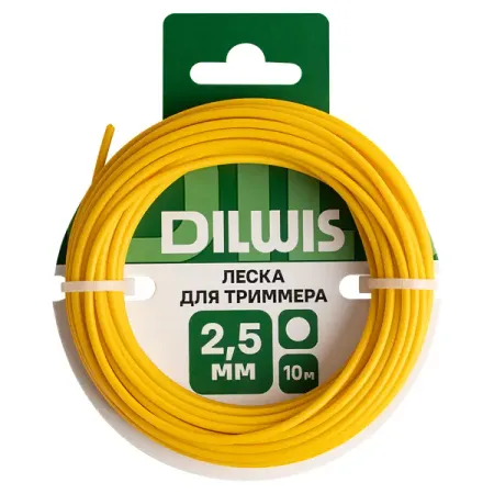 Леска DILWIS 2.5 мм 10 м карбюратор p19 p19 1 huayi подходит для бензиновых генераторов 2 3 квт