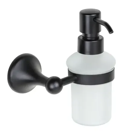 Диспенсер для жидкого мыла Eltoni подвесной цвет черный