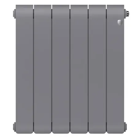 Радиатор секционный Royal Thermo Infinity SS 500/90 6 секций боковое подключение биметалл серый кронштейн основания для зеркала заднего вида мотоцикла левый правый для honda goldwing gl1800 2001 2017 2012 2008 2009 2002 2003 алюминий