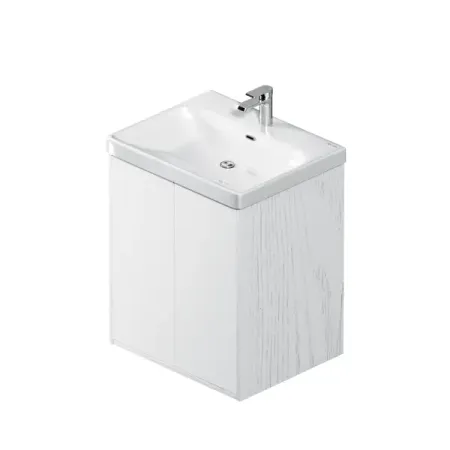 Тумба под раковину AM.PM Stern напольная 60 см цвет белый/дерево тумба прикроватная оливия 448х420х511мм белое дерево дуб сонома