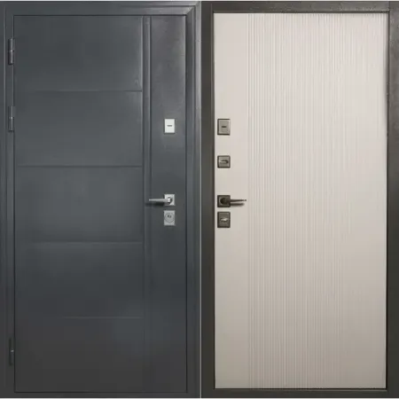 Дверь входная металлическая Термаль Ультима 86x205 см левая белая