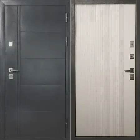 Дверь входная металлическая Термаль Ультима 86x205 см правая белая