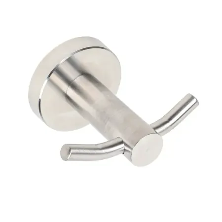 Прикручивающийся крючок Martes 7.8x5x6.7 мм цвет хром рождественские подарочные сумки fengrise