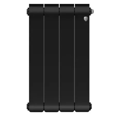 Радиатор секционный Royal Thermo Infinity NS 500/90 4 секций боковое подключение биметалл черный кронштейн основания для зеркала заднего вида мотоцикла левый правый для honda goldwing gl1800 2001 2017 2012 2008 2009 2002 2003 алюминий