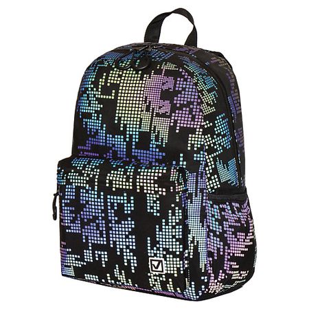 Рюкзак BRAUBERG Рюкзак BRIGHT Pixels светящийся рисунок светящийся винил wxpyu для футболок