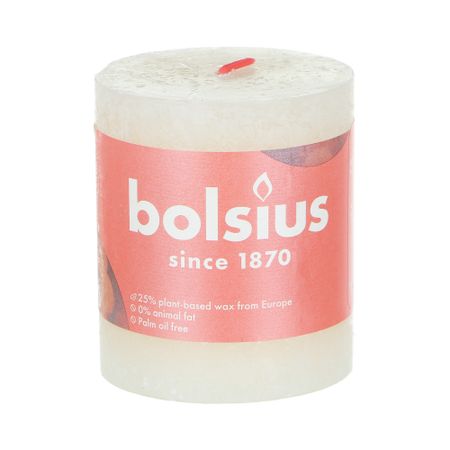 Свеча Bolsius shine 8х6,8 см жемчужная свеча в торт страна карнавалия грань цифра 5 жемчужная