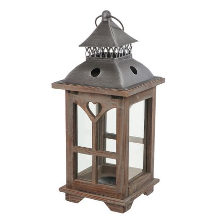 Фонарь-подсвечник Minhou lisheng 16.5x16.5x38