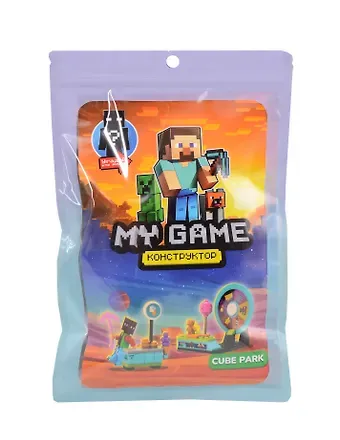 77508 Набор для конструирования My Game. Cube park, 71 деталь