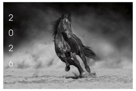 Календарь квартальный трехблочный Listoff Символ года. 1 на 2026 г, 305х680 мм