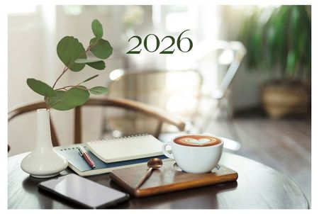 Календарь квартальный трехблочный Listoff Офисный стиль на 2026 г, 305х680 мм