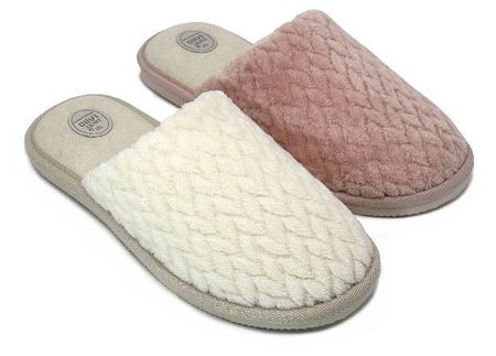 Тапочки женские LuckyLand закрытый нос, р 38, 1 пара в ассортименте алина антипова тепло маленького дома уютный быт рецепты сад и экологичные привычки