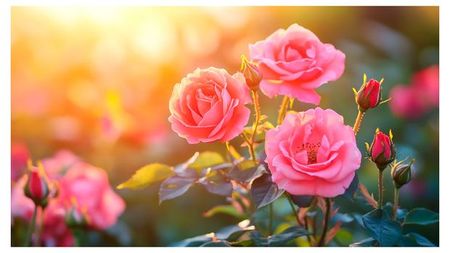 Календарь квартальный Tulupoff настенный перекидной на 2026 год Цветы