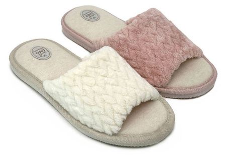 Тапочки женские LuckyLand открытый нос, р 37, 1 пара в ассортименте алина антипова тепло маленького дома уютный быт рецепты сад и экологичные привычки