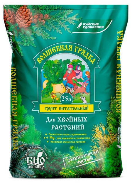 Грунт Буйские удобрения Хвойный, 25 л