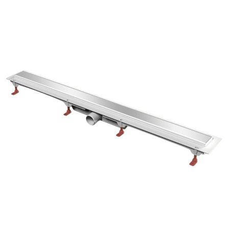 Лоток душевой MCH Klasik с комбинированным затвором 850х60 мм d50 мм решетка из нержавеющей стали (CH850/50K) решетка для аэрофритюрницы из нержавеющей стали