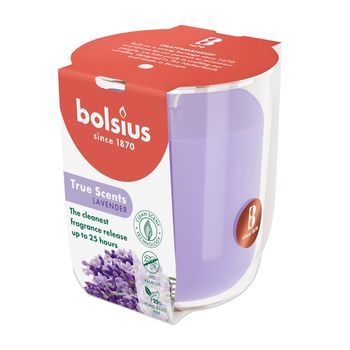 Аромасвеча 80/73мм Bolsius true scents лаванда
