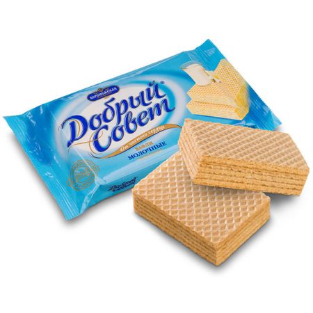 Вафли Воронежская КФ добрые советы молочные 73