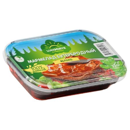 Мармелад Лукоморье бутербродный яблоко 230 г