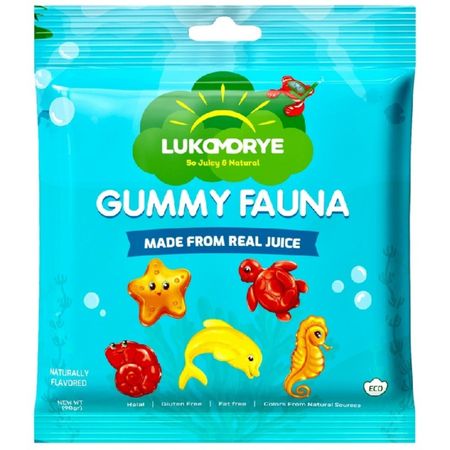 Мармелад Лукоморье жевательный Gummy fauna 90 г