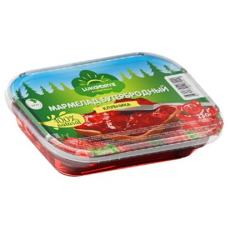Мармелад Лукоморье бутербродный клубника 230 г